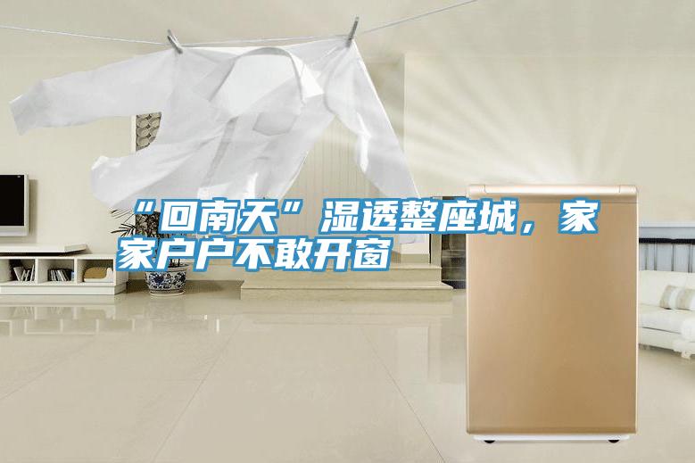 “回南天”濕透整座城，家家戶戶不敢開(kāi)窗