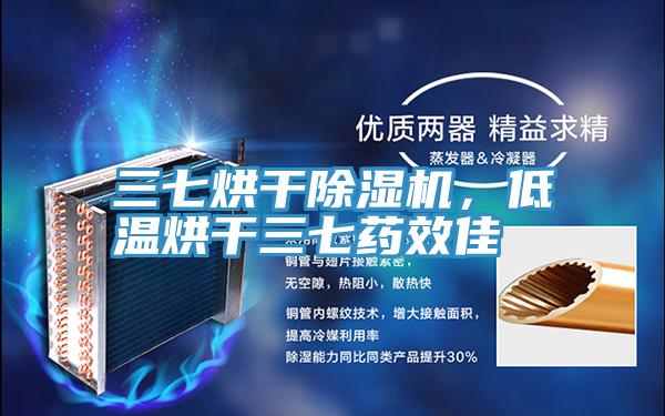 三七烘干除濕機(jī)，低溫烘干三七藥效佳