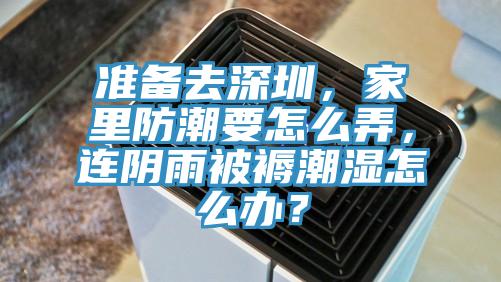 準(zhǔn)備去深圳，家里防潮要怎么弄，連陰雨被褥潮濕怎么辦？