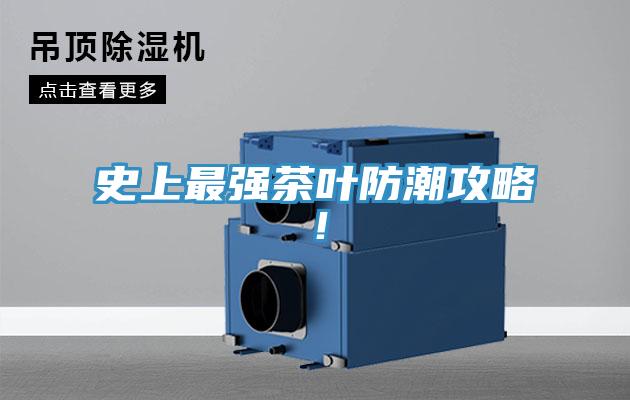 史上最強(qiáng)茶葉防潮攻略！