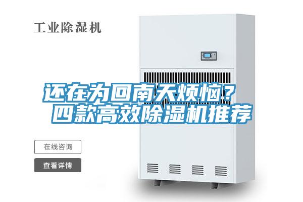 還在為回南天煩惱？ 四款高效除濕機推薦