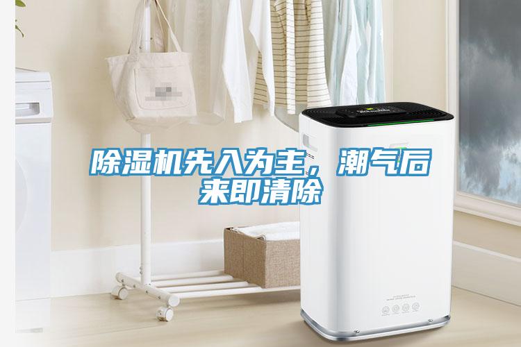 除濕機先入為主，潮氣后來即清除