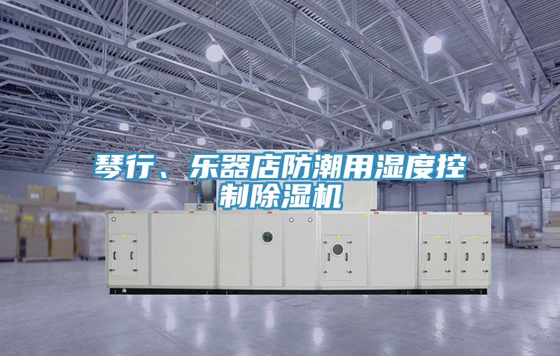 琴行、樂器店防潮用濕度控制除濕機