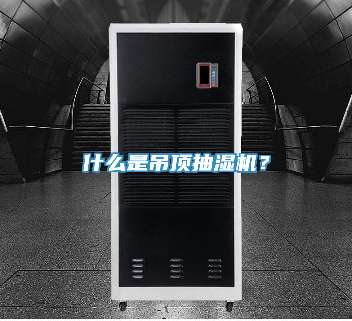 什么是吊頂抽濕機？