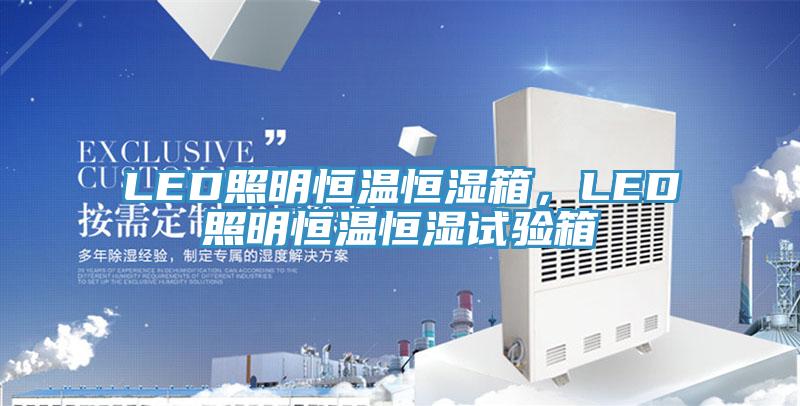 LED照明恒溫恒濕箱，LED照明恒溫恒濕試驗(yàn)箱