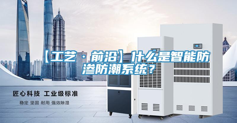 【工藝·前沿】什么是智能防滲防潮系統(tǒng)？