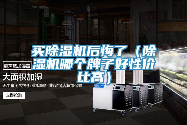買除濕機(jī)后悔了（除濕機(jī)哪個牌子好性價(jià)比高）